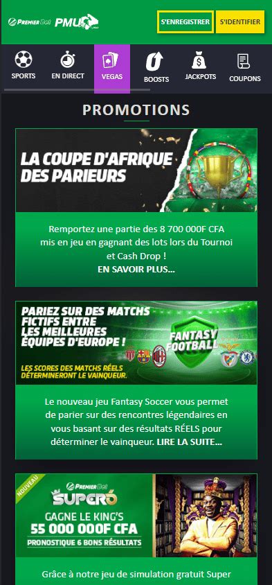 code promo premier bet